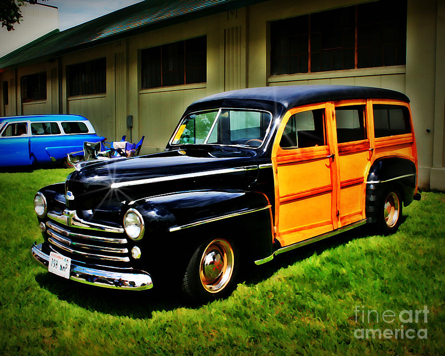 Classic Wood Side Photograph by Perry Webster
