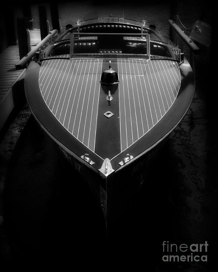 Boat Photograph - Classic Wooden Boat 2 by Perry Webster