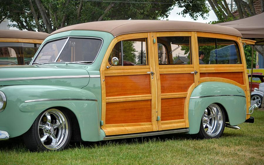 Classic Woodie Photograph by Dean Ferreira