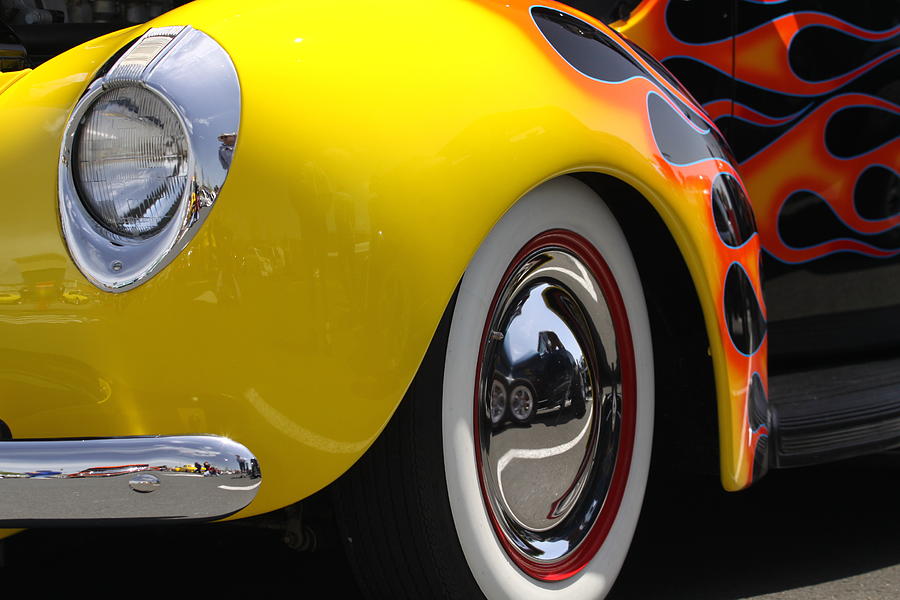 Classic Yellow Flames Photograph by Jeff Floyd CA
