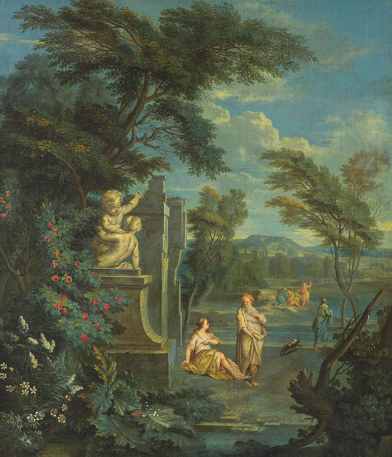 Classical Figures Painting by Aelbert Meyeringh