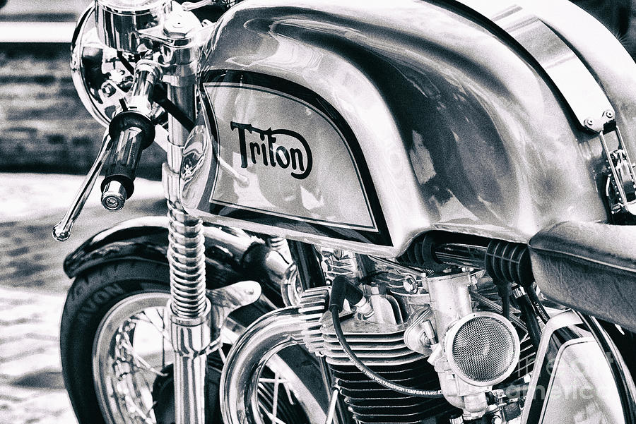 Classical Triton Cafe Racer Photograph by Tim Gainey