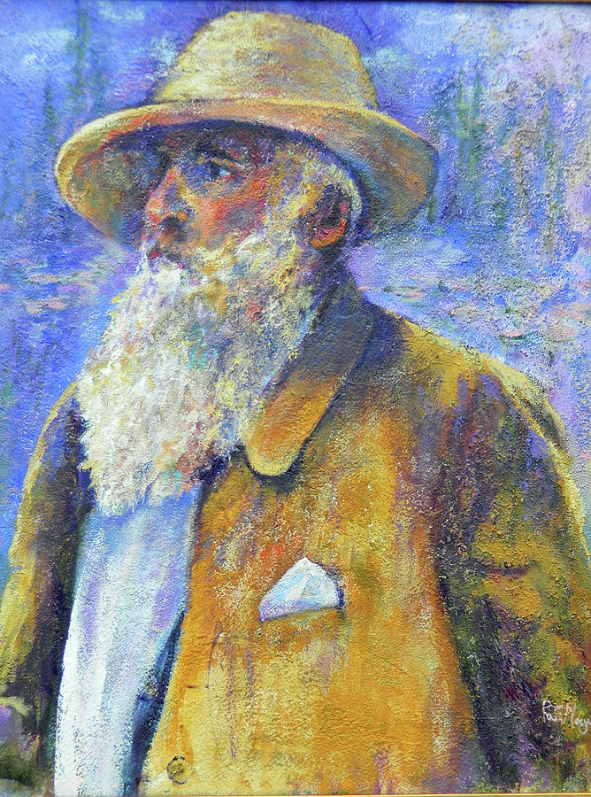 Claude Monet Painting by Patricia Maguire