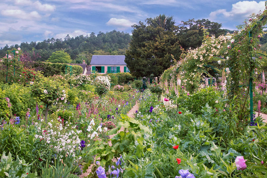 Claude Monets House and Garden Photograph by John Rivera