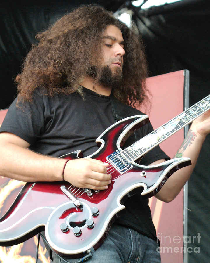 Claudio Sanchez Of Coheed And Cambria 2 Photograph By J Bloomrosen