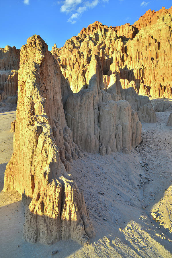 Clay Curtain in Cathedral Gorge Photograph by Ray Mathis