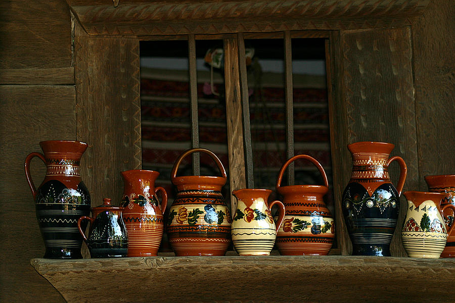 Clay jugs  Photograph by Emanuel Tanjala