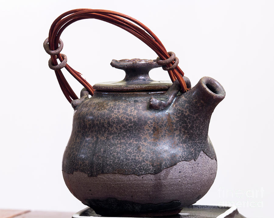Clay Tea Pot Photograph by Shawn Jeffries
