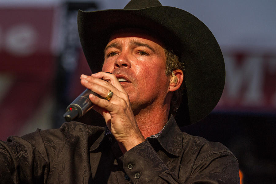 Music Photograph - Clay Walker by Mike Burgquist