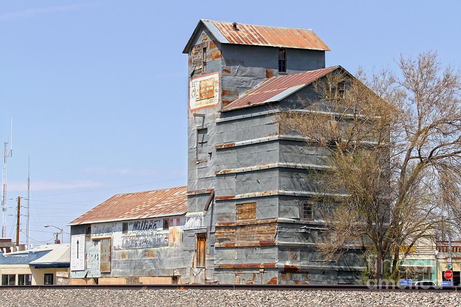 Clayton, New Mexico, Grain Mill Photograph
