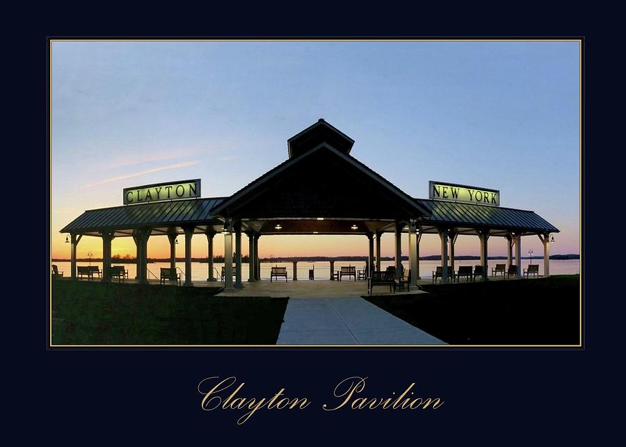 Clayton Pavilion Photograph by Dennis McCarthy