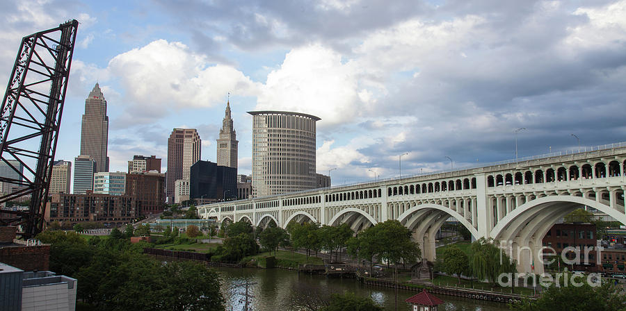 CLE Skyline#1604-1347 Photograph by James Baron