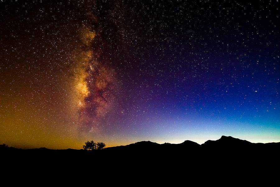 Clean Midnight Desert Air Meets City Lights Photograph by Lauren Bailey ...