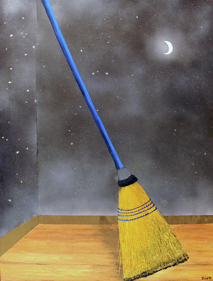 Cleaning out the Universe Painting by Thomas Blood