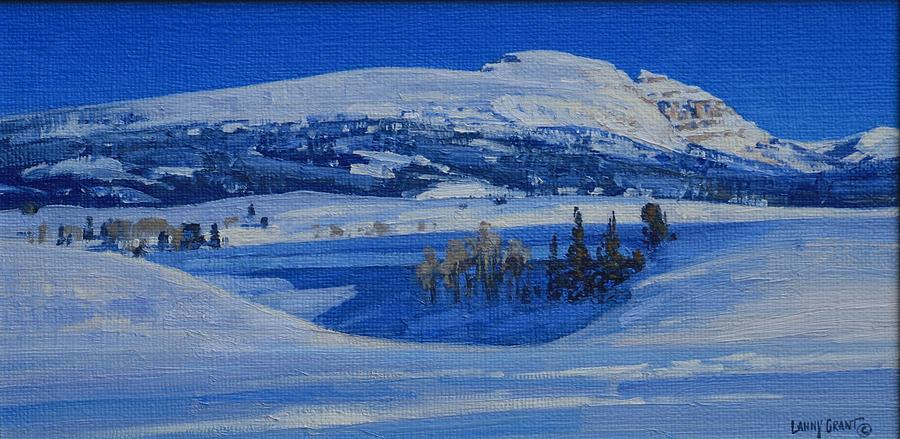 Landscape Painting - Clear and Cold by Lanny Grant