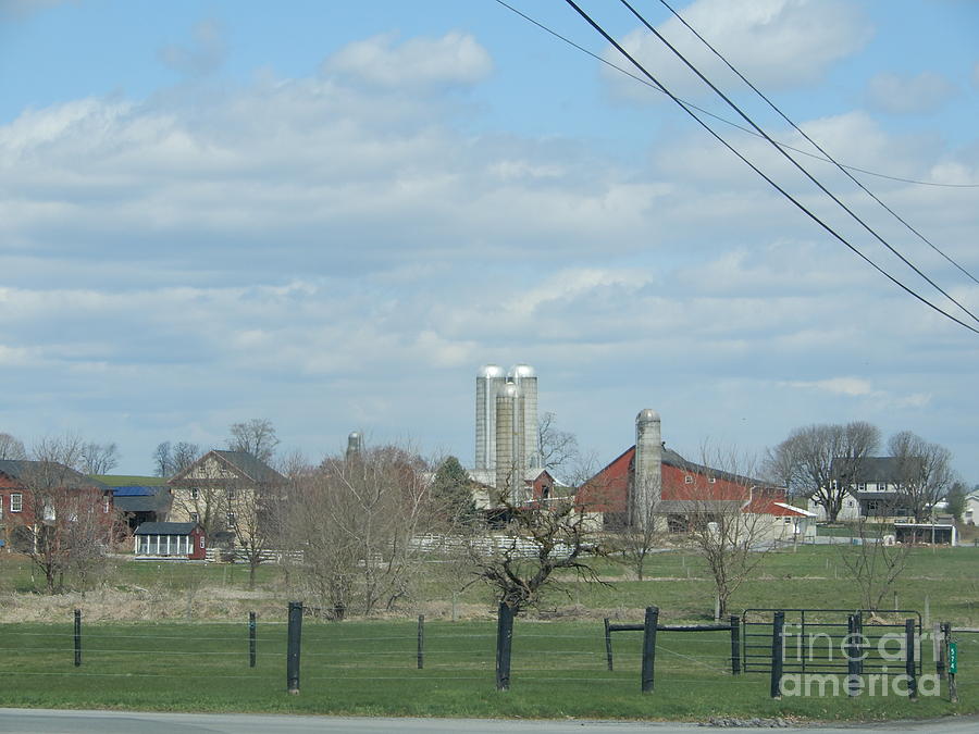 Clear April Days in the Farmland Photograph by Christine Clark