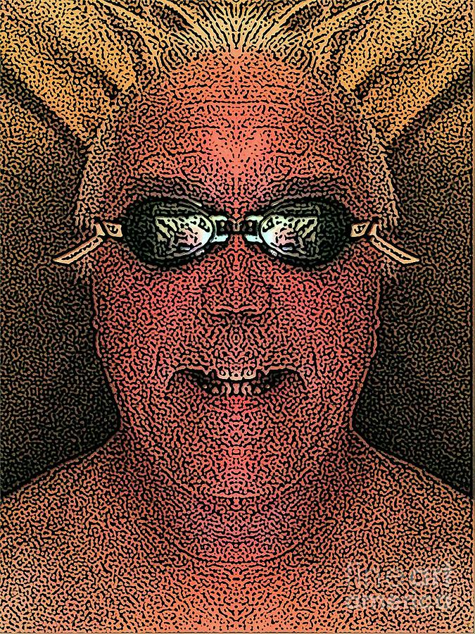 Self Portrait Digital Art - Clear Mind by Ronald Bissett