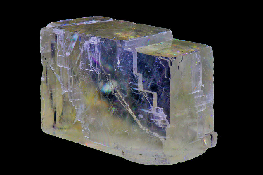Clear Optical Calcite Photograph by Gavin Bates