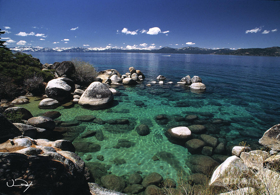 Clear Water Lake Tahoe Photograph By Vance Fox