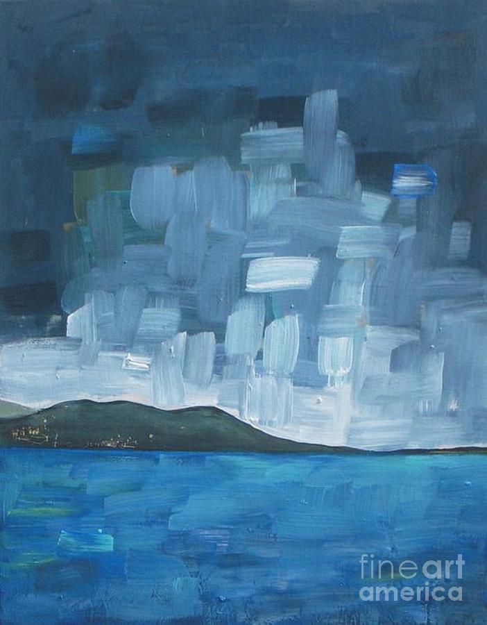 Clearing Sky After the Storm Painting by Vesna Antic