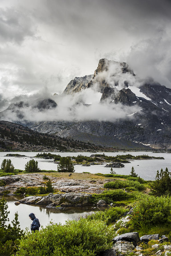 Clearing Storm at 1000 Island Lake in the Ansel Adams Wilderness Photograph by Joe Doherty