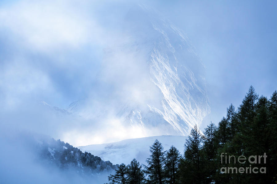 Clearing Storm At The Matterhorn Photograph