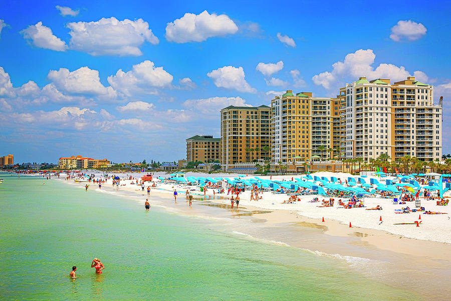 Clearwater Beach, FL Photograph by Chris Smith