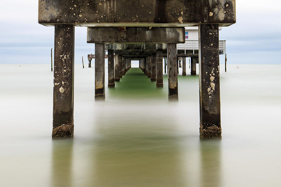 Clearwater Beach Pier Perspective Photograph by Stefan Mazzola