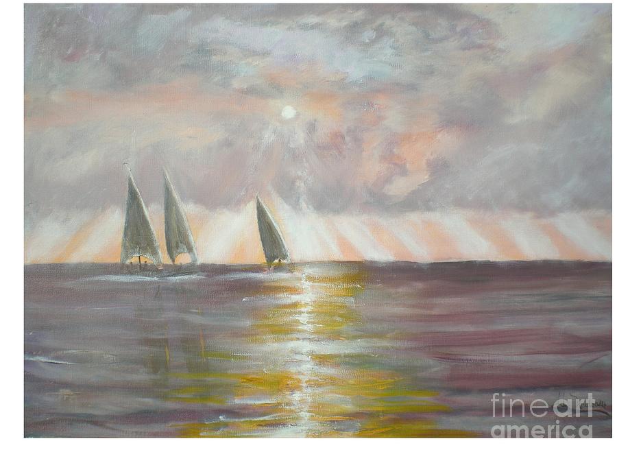 Clearwater Painting by Hal Newhouser Fine Art America