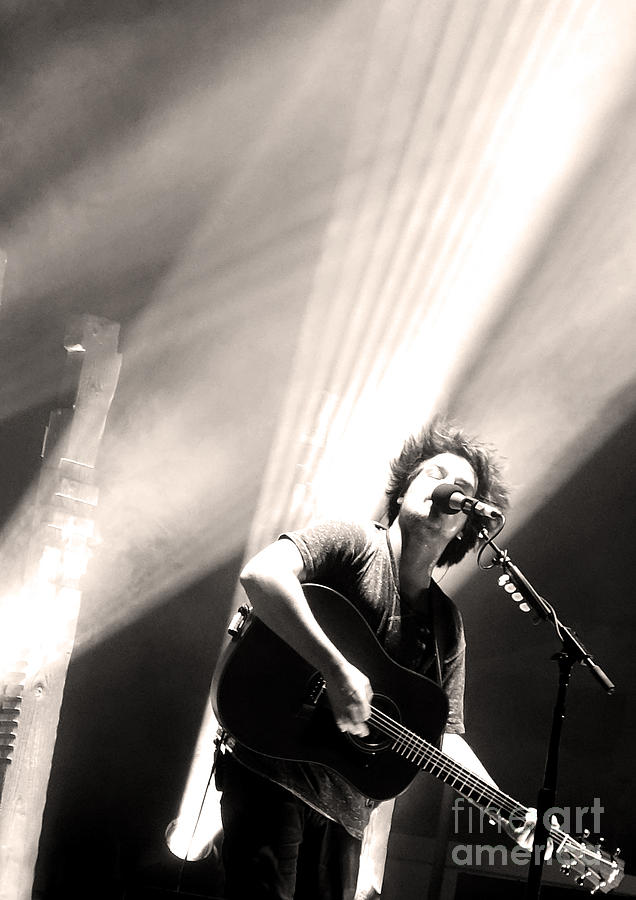 Clemens Rehbein of Milky Chance Photograph by Jennifer Camp