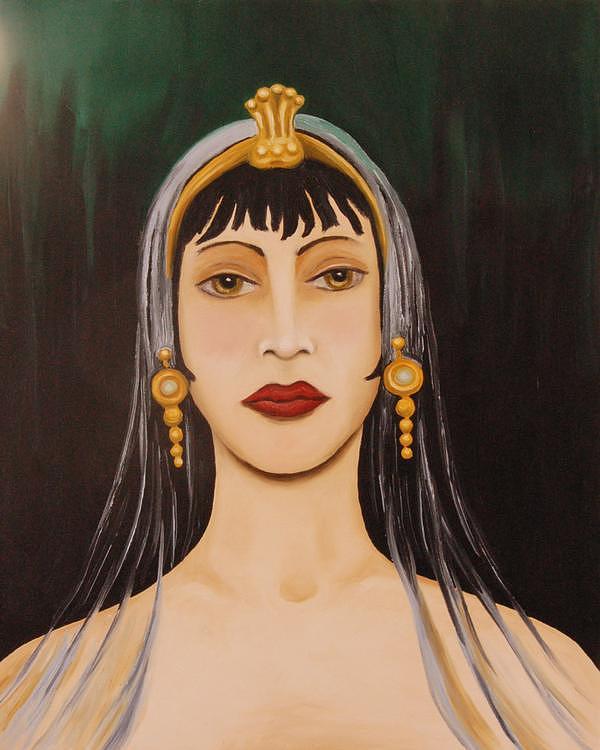 Cleo Painting by Leah Saulnier The Painting Maniac | Fine Art America