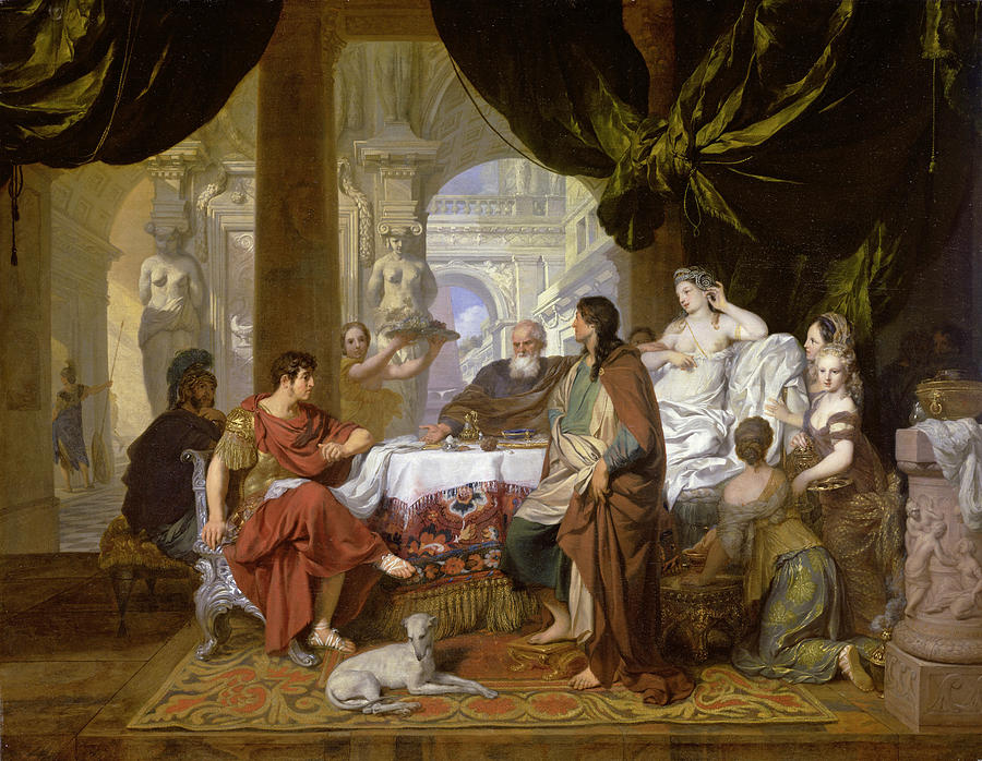 Cleopatras Banquet Painting by Gerard de Lairesse