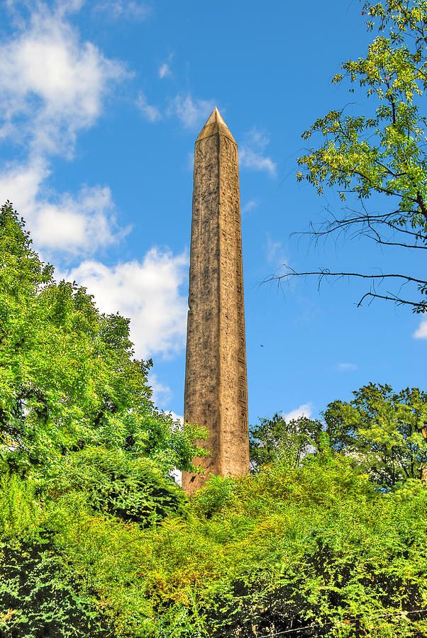 Cleopatras Needle In Central Park Photograph