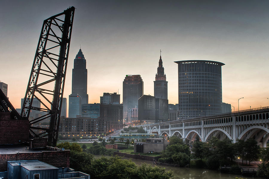 Cleveland Awakens Photograph by At Lands End Photography