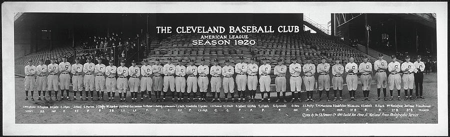 Cleveland Indians Photograph - Cleveland Baseball 1920 by Mountain Dreams