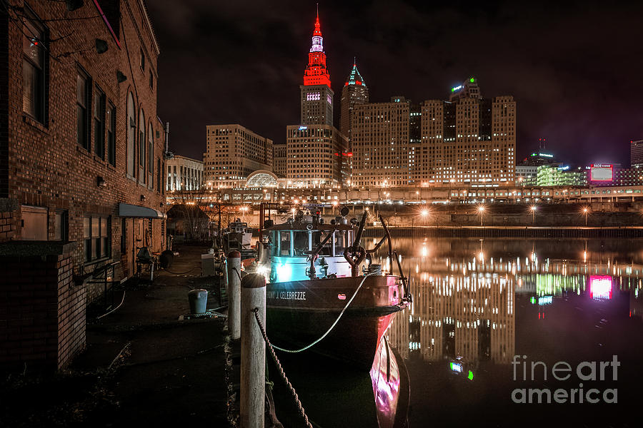 Cleveland Fire boat Photograph by Frank Cramer - Fine Art America