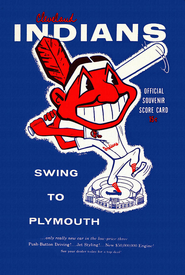 Cleveland Indians 1956 Program iPhone Case