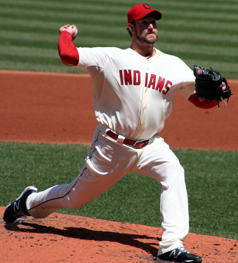 Cleveland Indians Pitcher Photograph by Valerie Collins