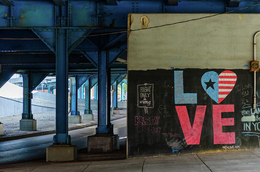 Cleveland Love Photograph by Stewart Helberg