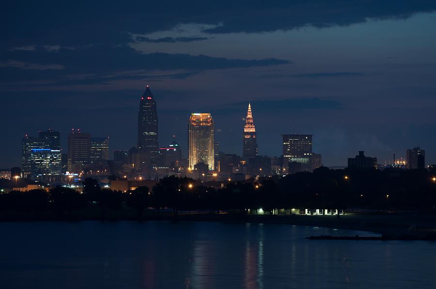 Cleveland Reflections Photograph by Stewart Helberg
