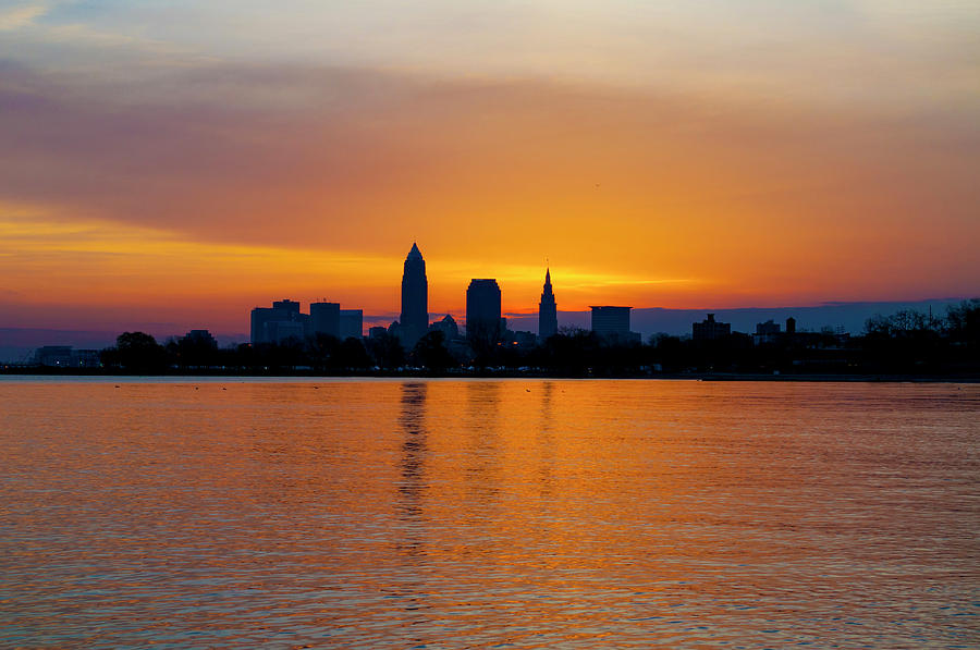 Cleveland Sunrise Photograph by Joshua Pijor | Pixels