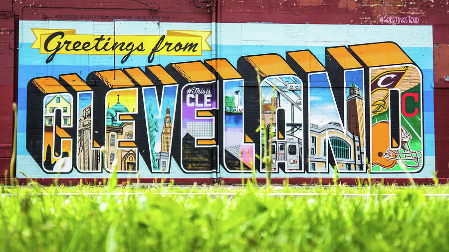 Cleveland Wall Art Photograph by Alex Farmer