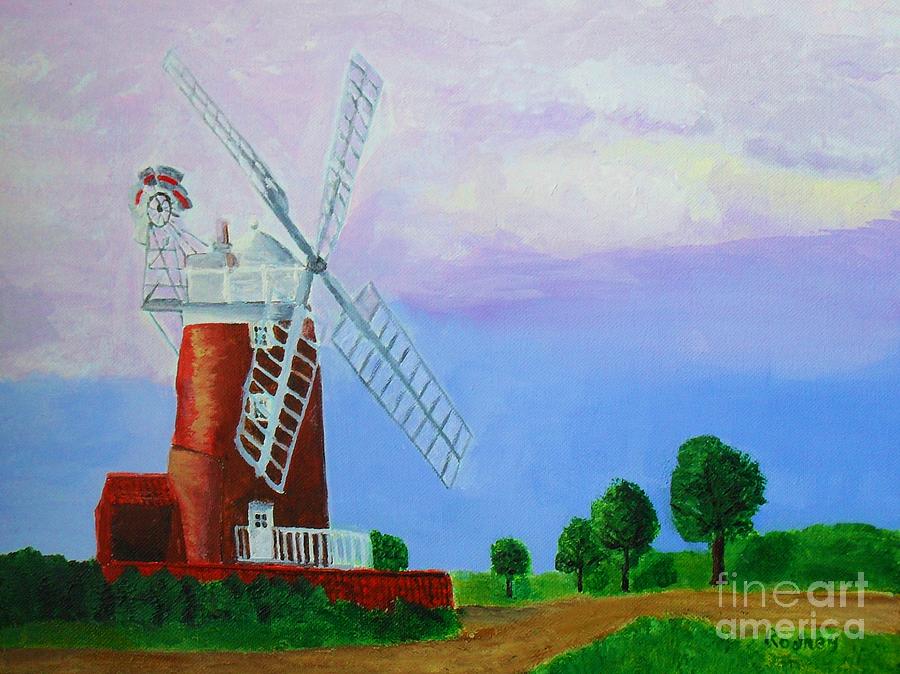 Cley Mill Painting by Rodney Campbell