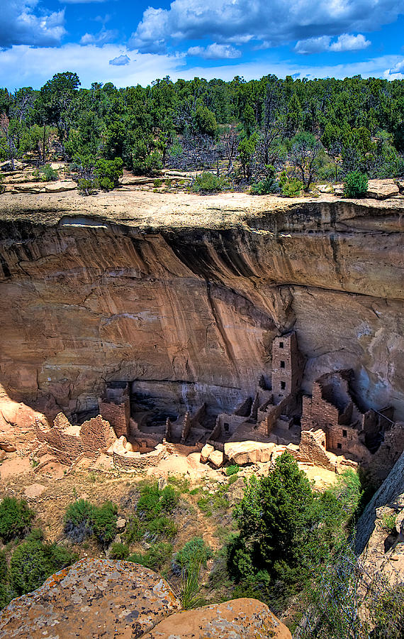Cliff Dwelling Photograph by William Wetmore