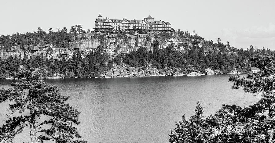 Cliff House at Lake Minnewaska, 1900 Photograph by The Hudson Valley