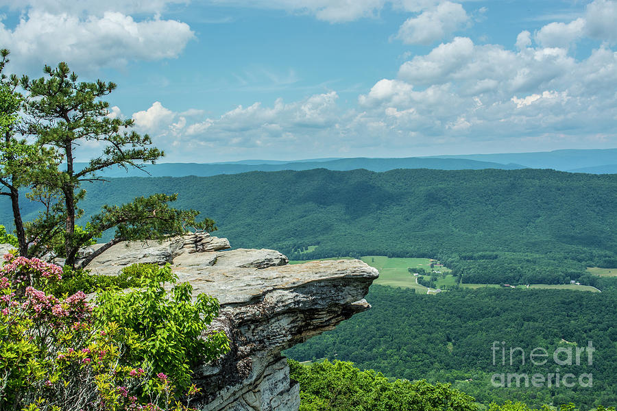 Cliff Overlook Photograph by Clark DeHart - Pixels