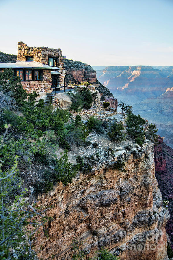 Grand Canyon National Park Photograph - Cliff View Grand Canyon  by Chuck Kuhn