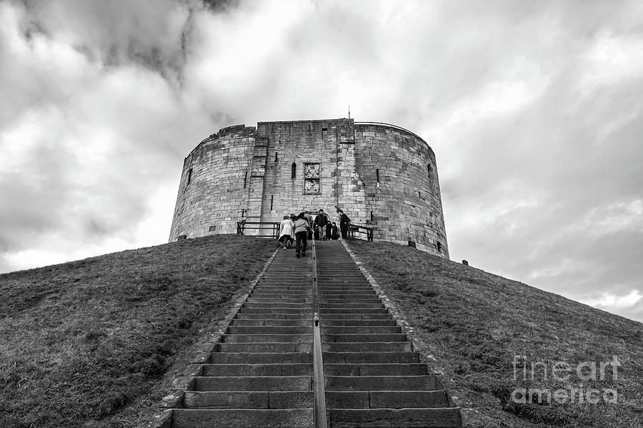 Keep Photograph - Cliffords Tower by David Hollingworth