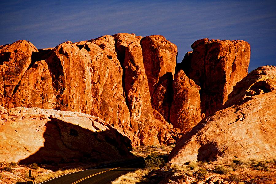 Cliffs In Valley Of Fire State Park, Nv Photograph