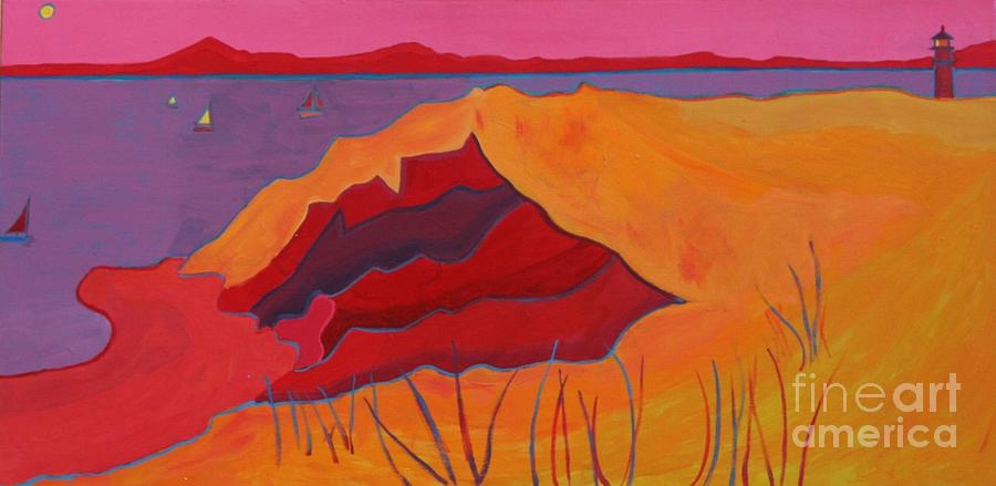 Cliffs of Aquinnah Painting by Debra Bretton Robinson